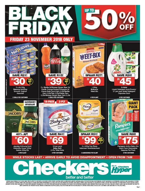 Checkers Black Friday 2019 Catalogue Specials