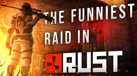 Revenge Raid to Laughing At my RUST neighbors - YouTube