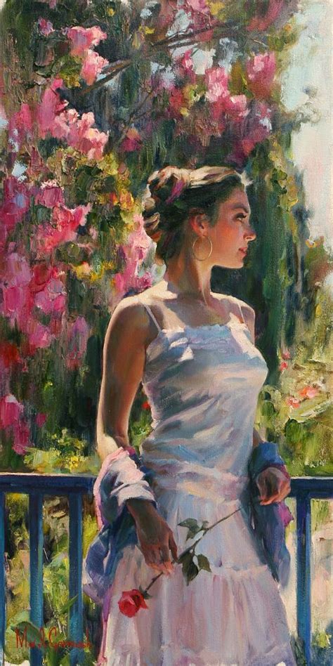 Michael & Inessa Garmash ~ Romantic Impressionists | Fine art, Art painting, Female art