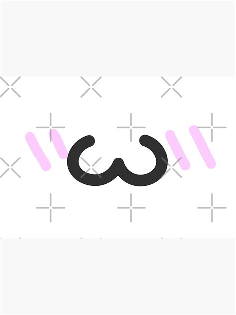 "UWU mask" Mask for Sale by imposibear | Redbubble