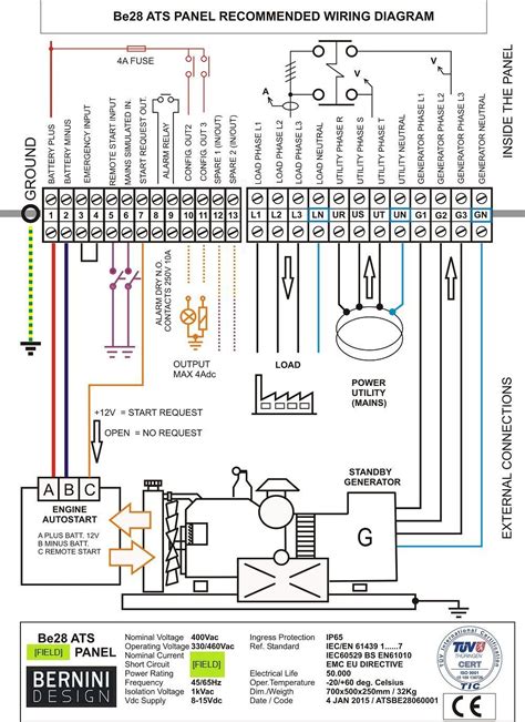 Generac Automatic Transfer Switch Wiring Diagram And Generator - Rv ...