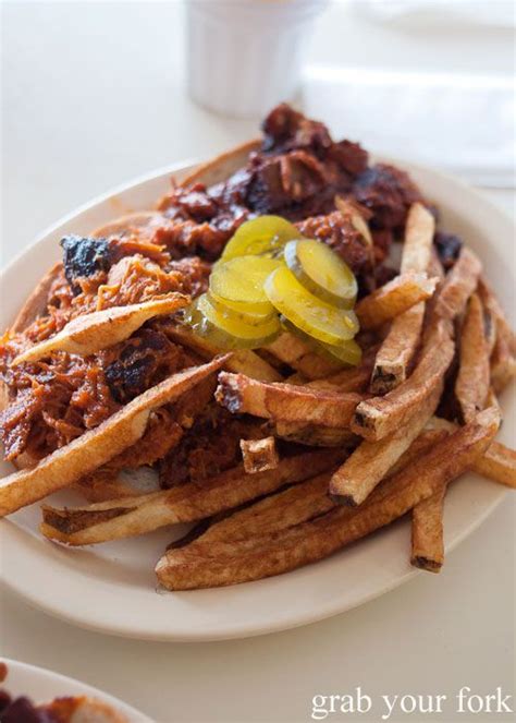 burnt ends pulled pork fries Arthur Bryant's beef brisket meat smoked barbecue bbq Kansas City ...