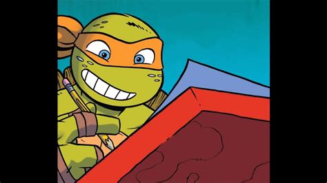 Mikey the comic artist IDW TMNT 2012 - YouTube