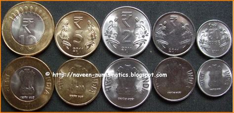 Republic India coin collection: Coins Series, Differant year versions