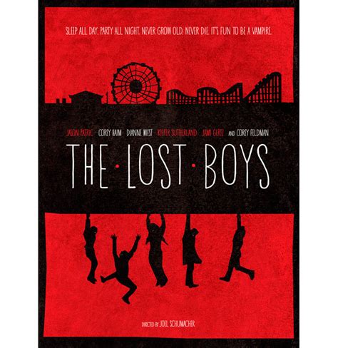 Alternative movie poster for The Lost Boys by Wonderbros