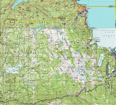 Desolation Wilderness Map Pdf - Cordey Celestyna