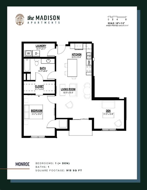 Floorplans | One to Three Bedroom Floor Plans Online / Madison, Wisconsin