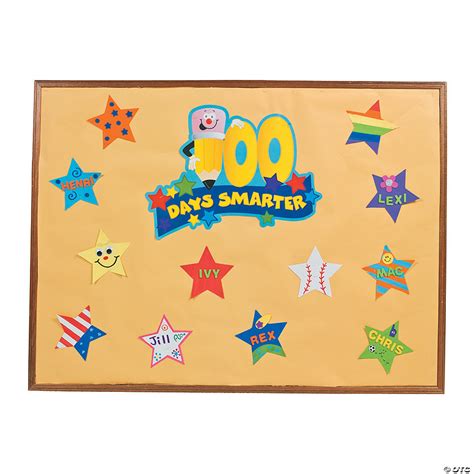 26 Pc. DIY 100th Day of School of School Bulletin Board Set - Discontinued