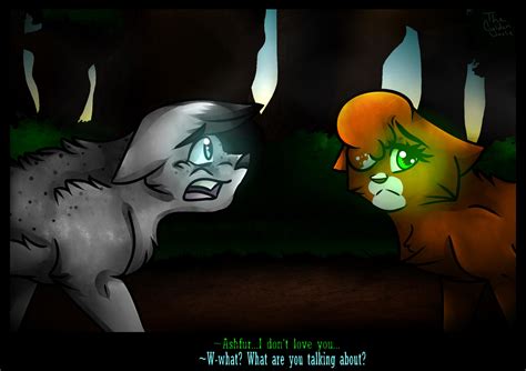 Ashfur and Squirrelflight by Thegoldhorse on DeviantArt