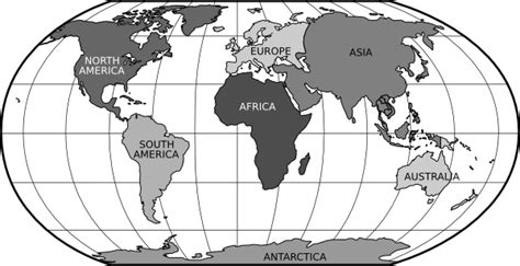 World Map Black And White Continents | Travel Wallpaper-GO "TO BLACK AND WHITE world maps images ...