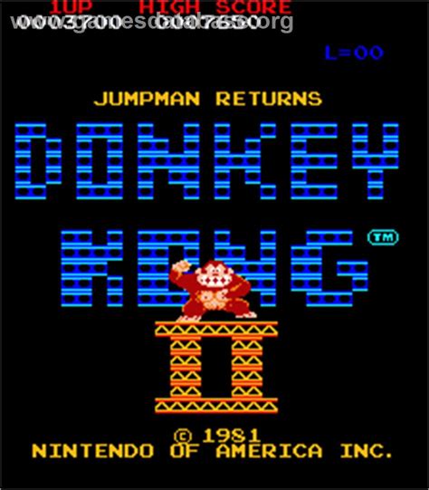 Donkey Kong II: Jumpman Returns Details - LaunchBox Games Database