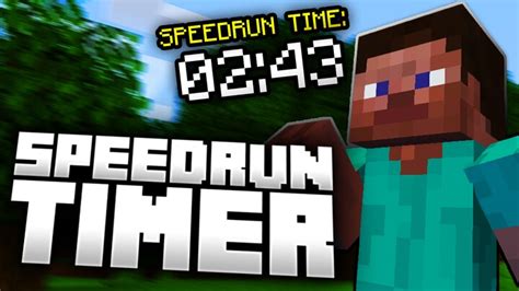 Speedrun Timer - In-game Speedrun Timer 1.20.2/1.20.1/1.20/1.19.2/1.19. ...