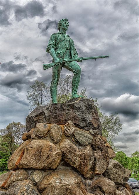 Minuteman Statue Lexington Massachusetts Photograph by Brian MacLean