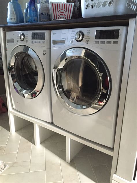 Washer & Dryer Pedestal and Surround | 1000 | Laundry room pedestal ...