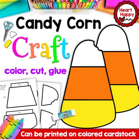 Halloween Candy Corn Craft | Fall Craft | Made By Teachers