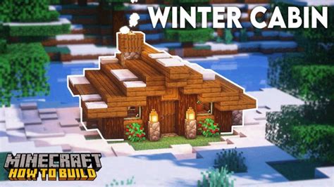 Minecraft Spruce Winter Cabin - TBM | TheBestMods