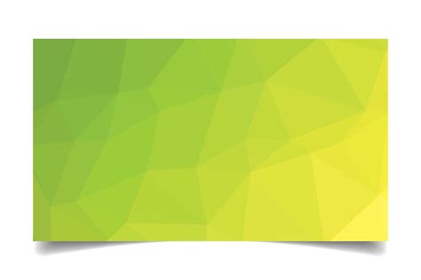 Green color triangulated background texture vector for business card template 11350075 Vector ...