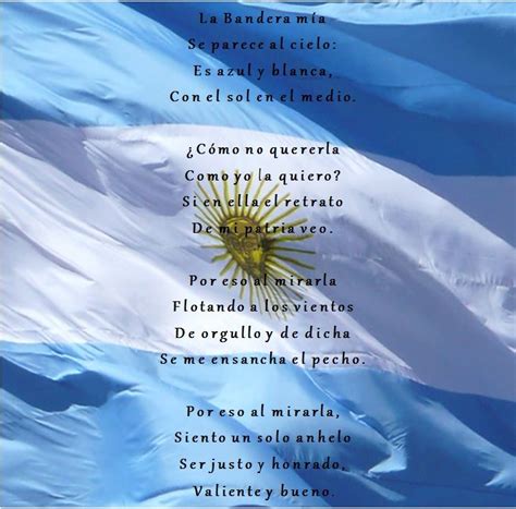 Imagen relacionada | Día de la bandera, Poema de la bandera, Banderas