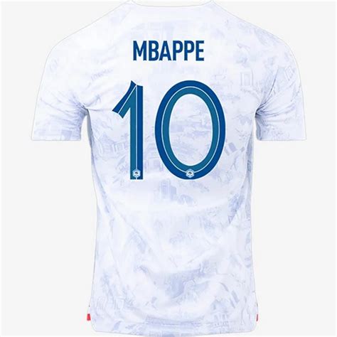 2022/2023 Kylian Mbappe France Away Men's Jersey