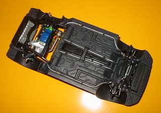 Monogram 1/24 1985 Pontiac Fiero GT underside + engine + r… | Flickr