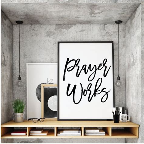 Bible Verse, Prayer Works, Scripture, Bible Verse Art, Christian Print ...