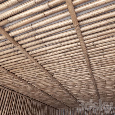 Bamboo ceiling / Bamboo ceiling - Other decorative objects - 3D model