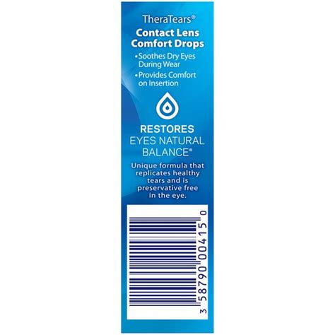 Thera Tears Contact Lens Comfort Drops (0.5 fl oz) from Giant Food ...