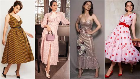 Fashion News | Kangana Ranaut Loves Her Midi Dresses, Proof in Pics | 👗 ...