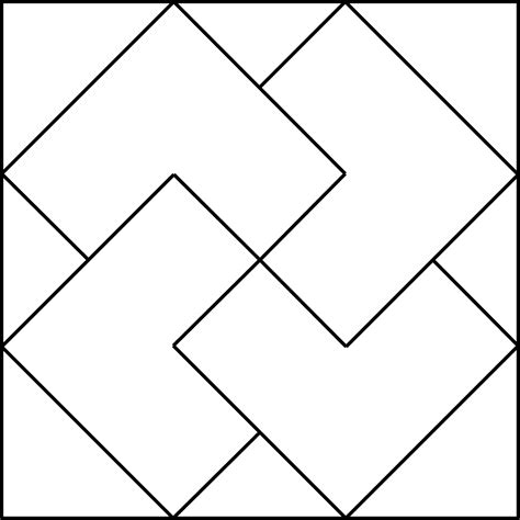 Geometric Block Pattern 29 | ClipArt ETC