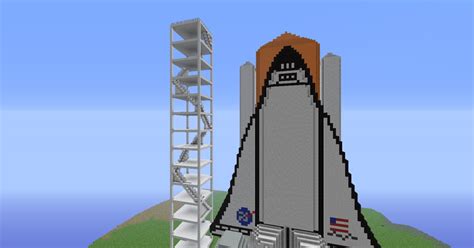 Space Shuttle Discovery Minecraft Project