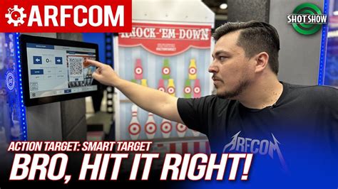 Action Target Smart Target | SHOTShow 2023 - YouTube