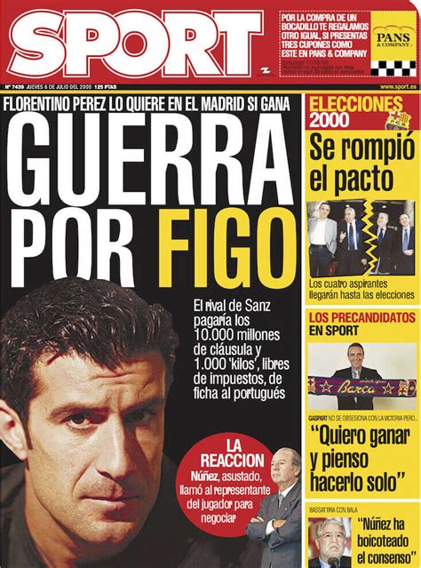 Luis Figo, Barcelona and Real Madrid: Football’s wildest transfer saga ...