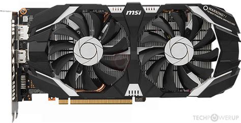 MSI GTX 1060 Air Specs | TechPowerUp GPU Database