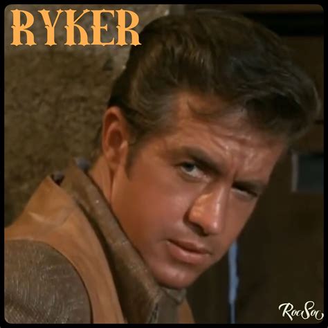 Clu Gulager Ryker in The Virginian | The virginian, Clu, Tv westerns