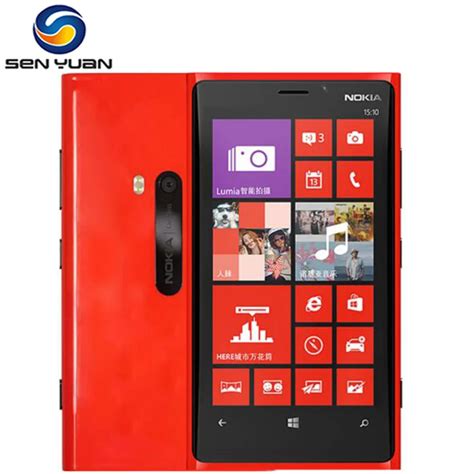 Original Nokia Lumia 920 GPS WiFi 3G&4G 32GB ROM 1GB RAM 8MP Camera ...