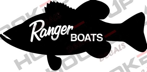 Ranger Boats Bass Silhouette Vinyl Transfer Decal - Etsy