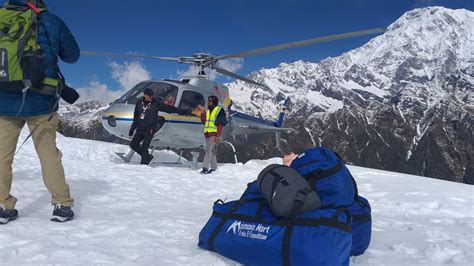 Everest Base Camp Helicopter Flight Tour with Landing | EBC Heli Tour ...