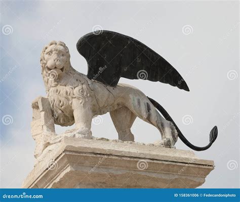 Winged Lion Symbol of Venice and the Venetian Republic Stock Photo - Image of venetian ...