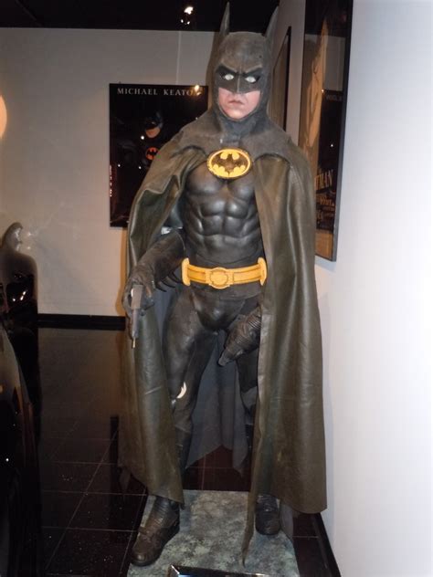 Hollywood Movie Costumes and Props: Michael Keaton's 1989 Batman suit and Batmobile... Original ...