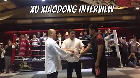 Xu Xiaodong Interview: His Famous MMA vs Lei Lei Tai Chi Match - YouTube