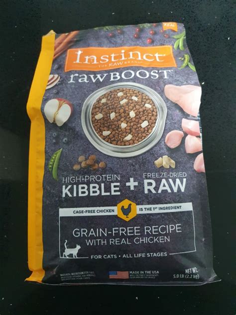 Instinct Raw Boost Grain Dry Cat Food, Pet Supplies, Pet Food on Carousell