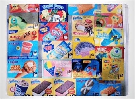 The menu on the side of the ice cream truck : nostalgia