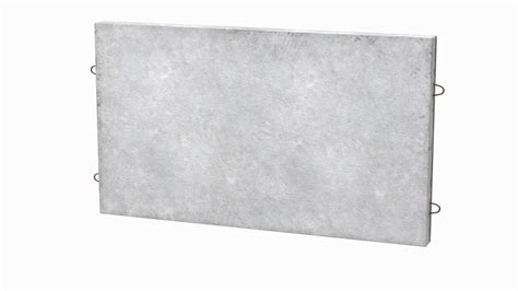 3D Precast Concrete Wall Panel - TurboSquid 1685716