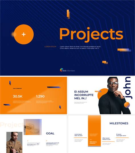 Animated Templates - Pitch Deck Simple Presentation