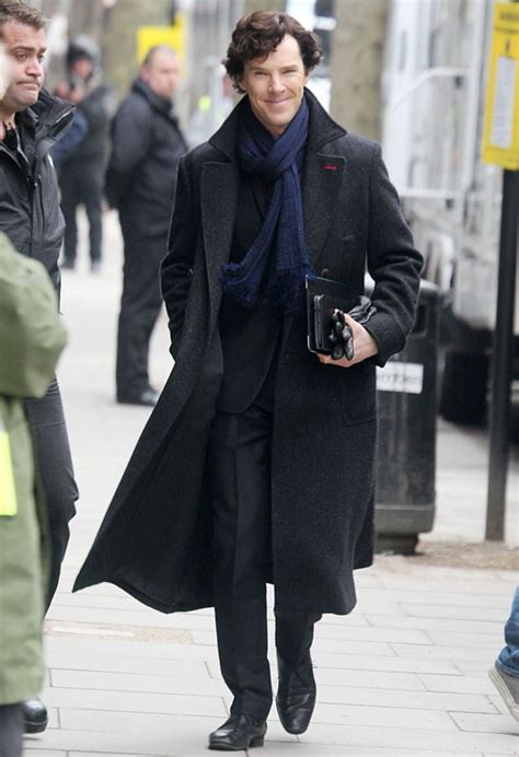 Sherlock Holmes Benedict Cumberbatch Wool Winter Coat – The Film Jackets