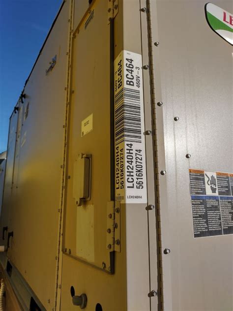 20 Ton Lennox Packaged Unit – Equipment Surplus List