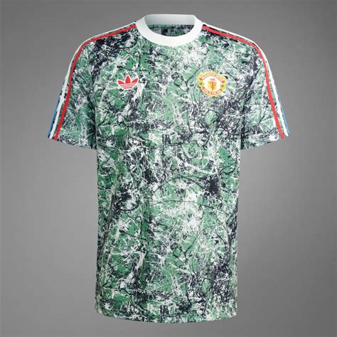 الملابس - قميص Manchester United Stone Roses Originals Icon - متعدد ...