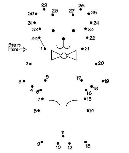 7 Dot To Dot Ideas Dot Worksheets Connect The Dots Dot To Dot | Images ...