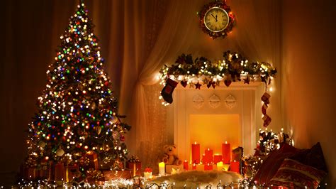 Christmas Fireplace 4k - 3840x2160 Wallpaper - teahub.io