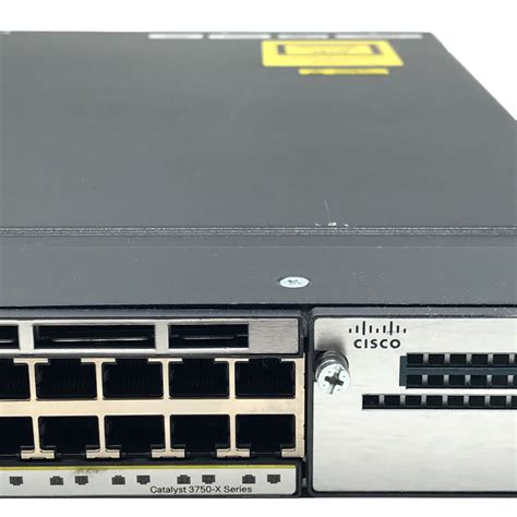 Cisco 3750-X Series WS-C3750X-24T-S V04 24 x GB RJ45 Fully Managed Switch | eBay